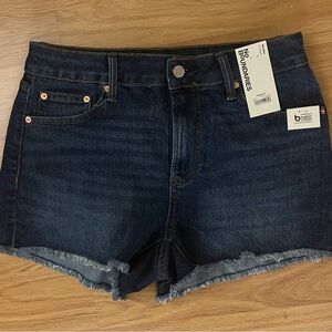 No Boundaries Women's Deep Blue Jean Shorts size 8